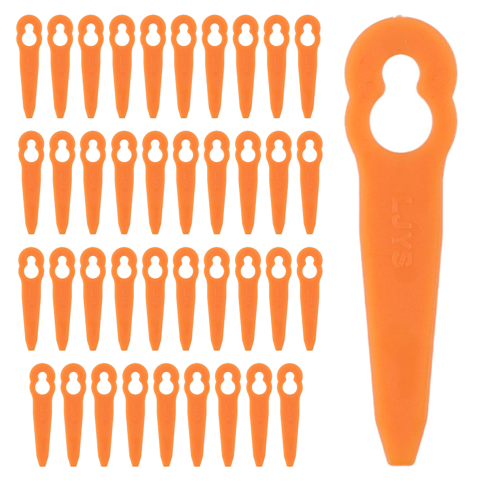 Gardening Tools Quality - 40 Uds cuchillas de cortacésped de
