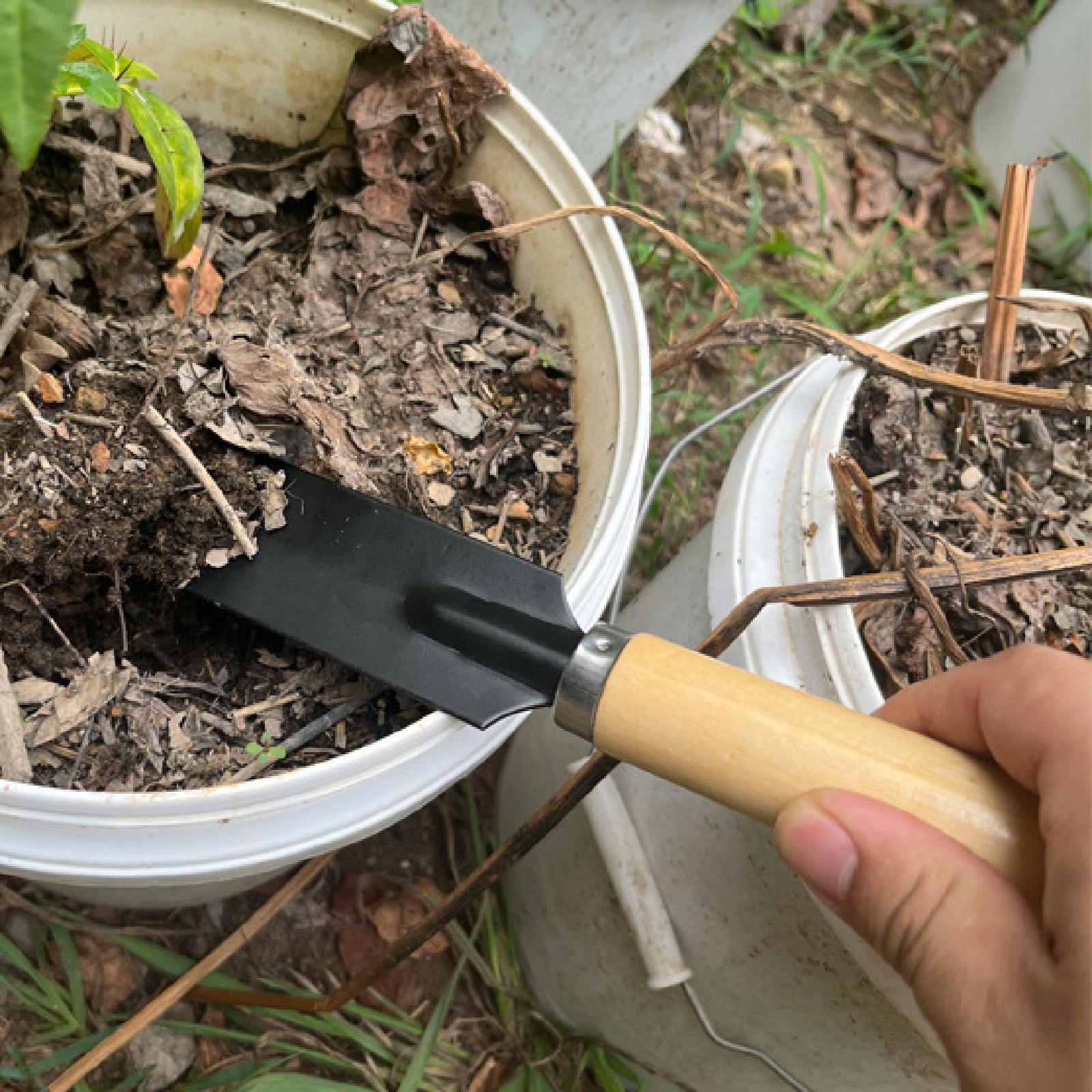 Garden Hand Trowel - Herramienta de excavación de pala de