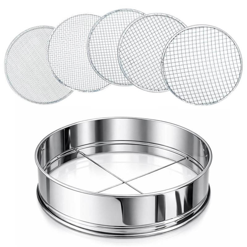 Garden Sieve Soil - Cribador de jardín B23B de acero