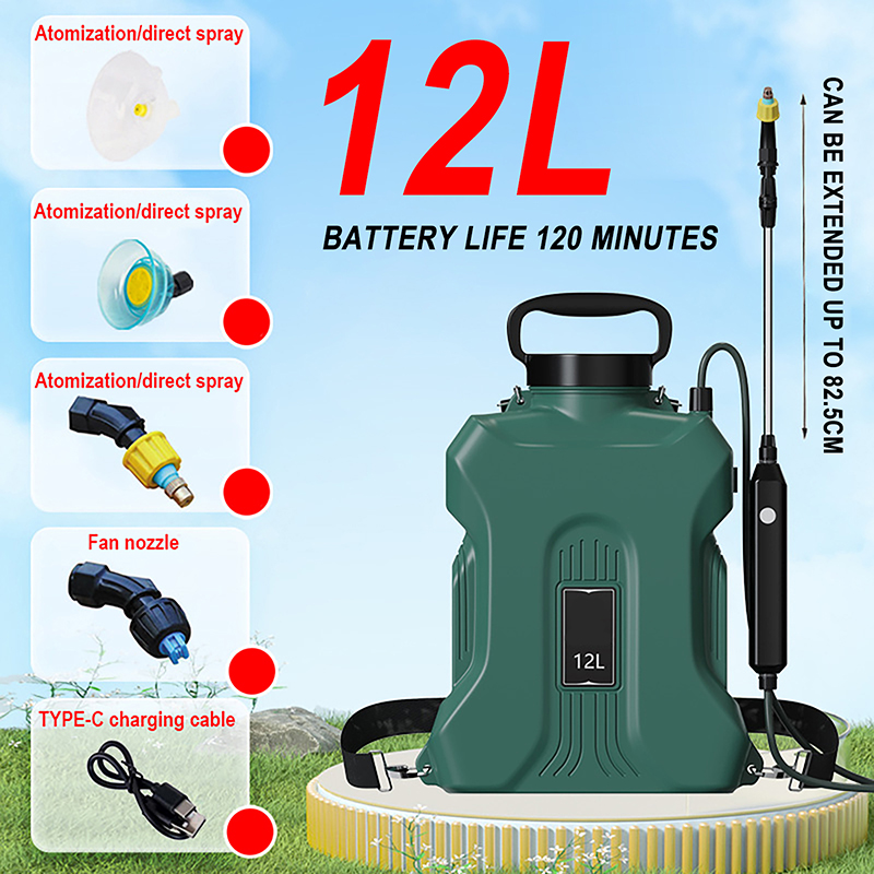 Pulverizador eléctrico de 12L  - Gardening Tools Quality reseña y precio