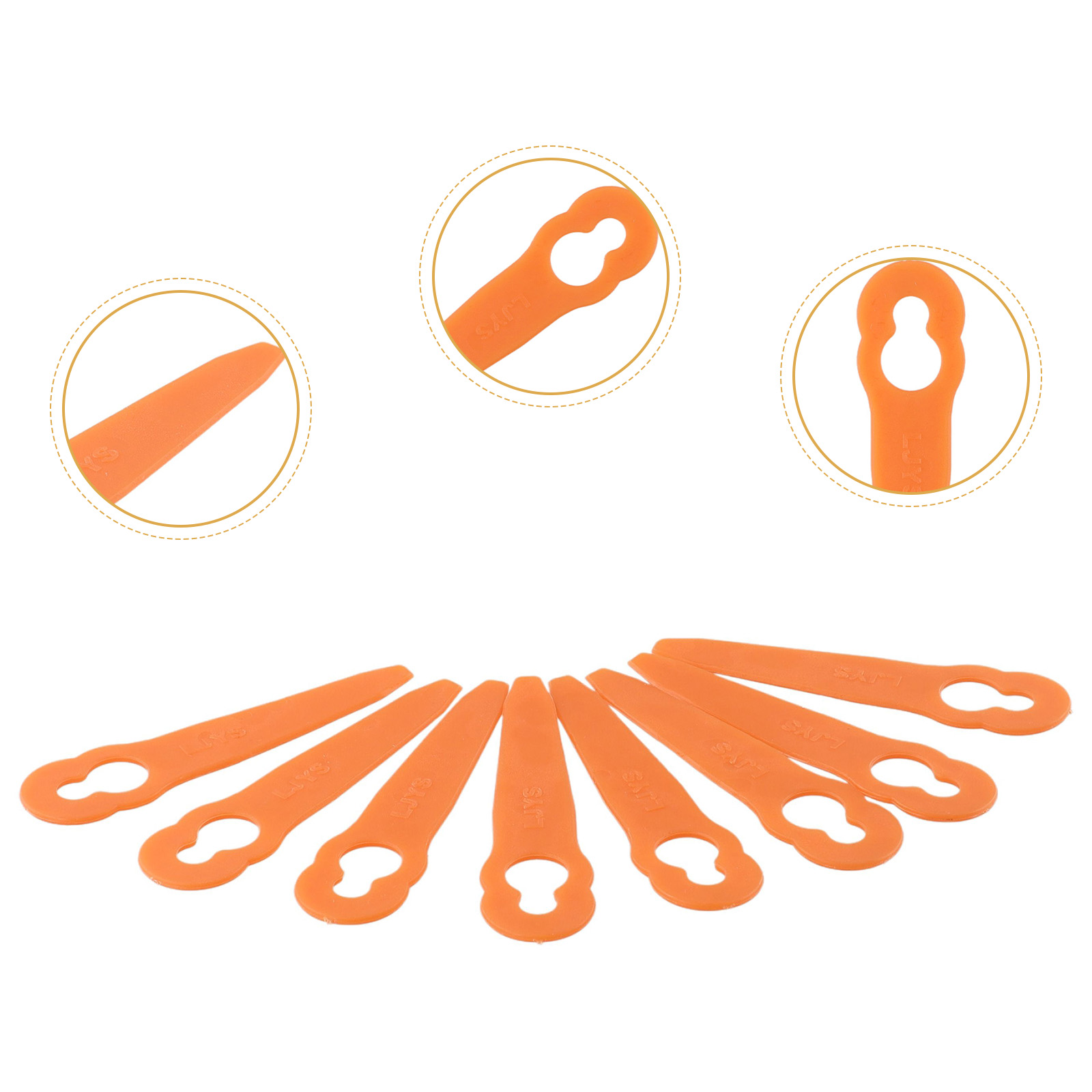 40 Uds cuchillas de cortacéspe - Gardening Tools Quality reseña y precio