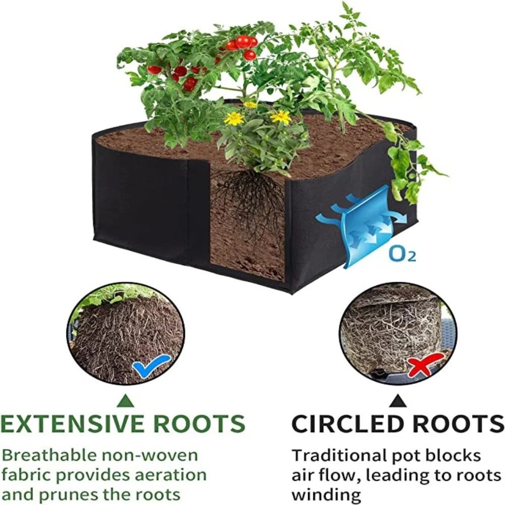 Bolsa de Cultivo de Fieltro de - Gardening Tools Quality reseña y precio