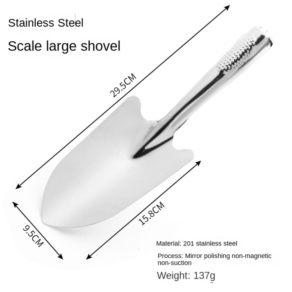 Pala de jardín de acero inoxid - Garden Hand Trowel reseña y precio