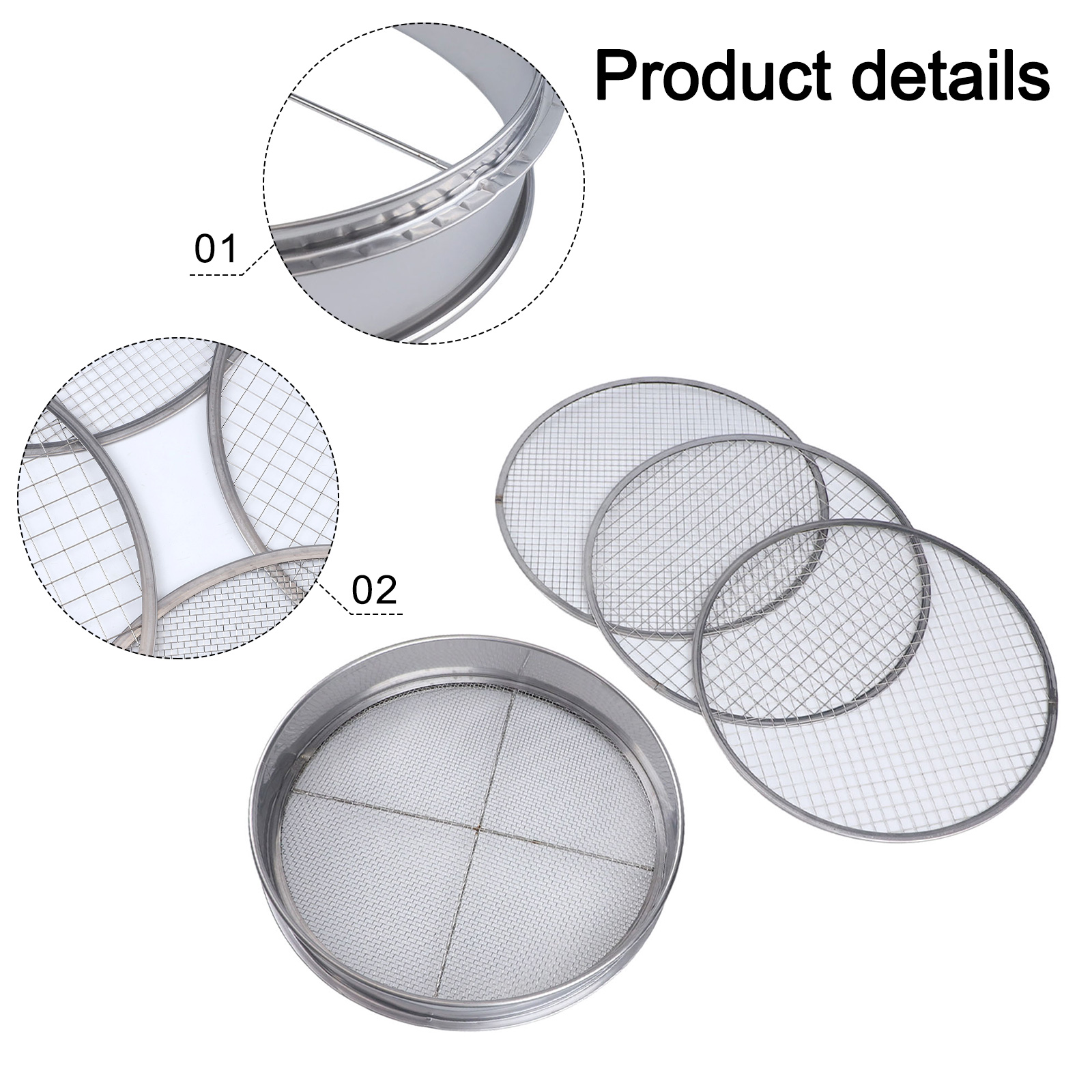 Tamiz de jardín de 4 pulgadas  - Garden Sieve Soil reseña y precio