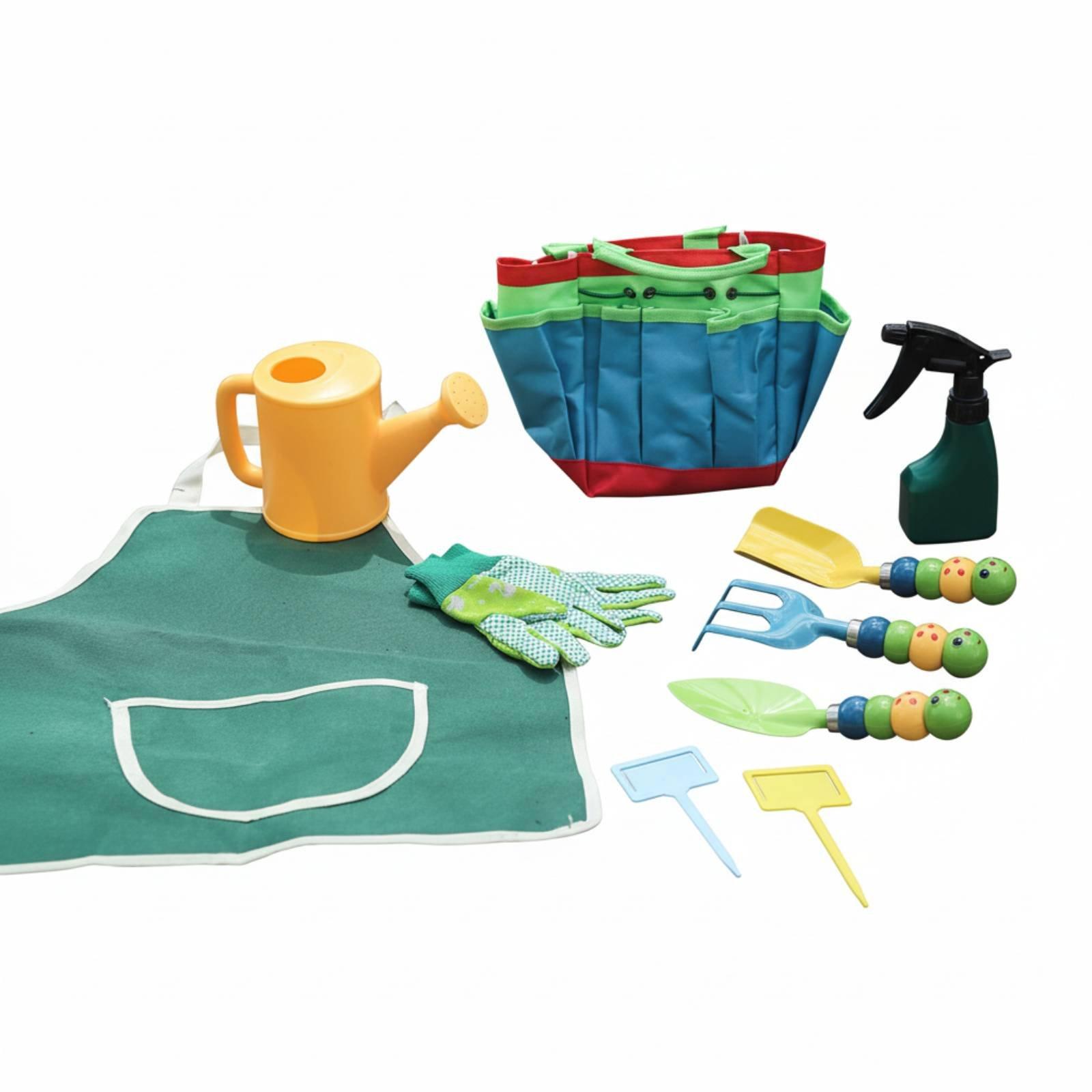 Juego de 10 Herramientas de Ja - Gardening Tools For Young Children reseña y precio