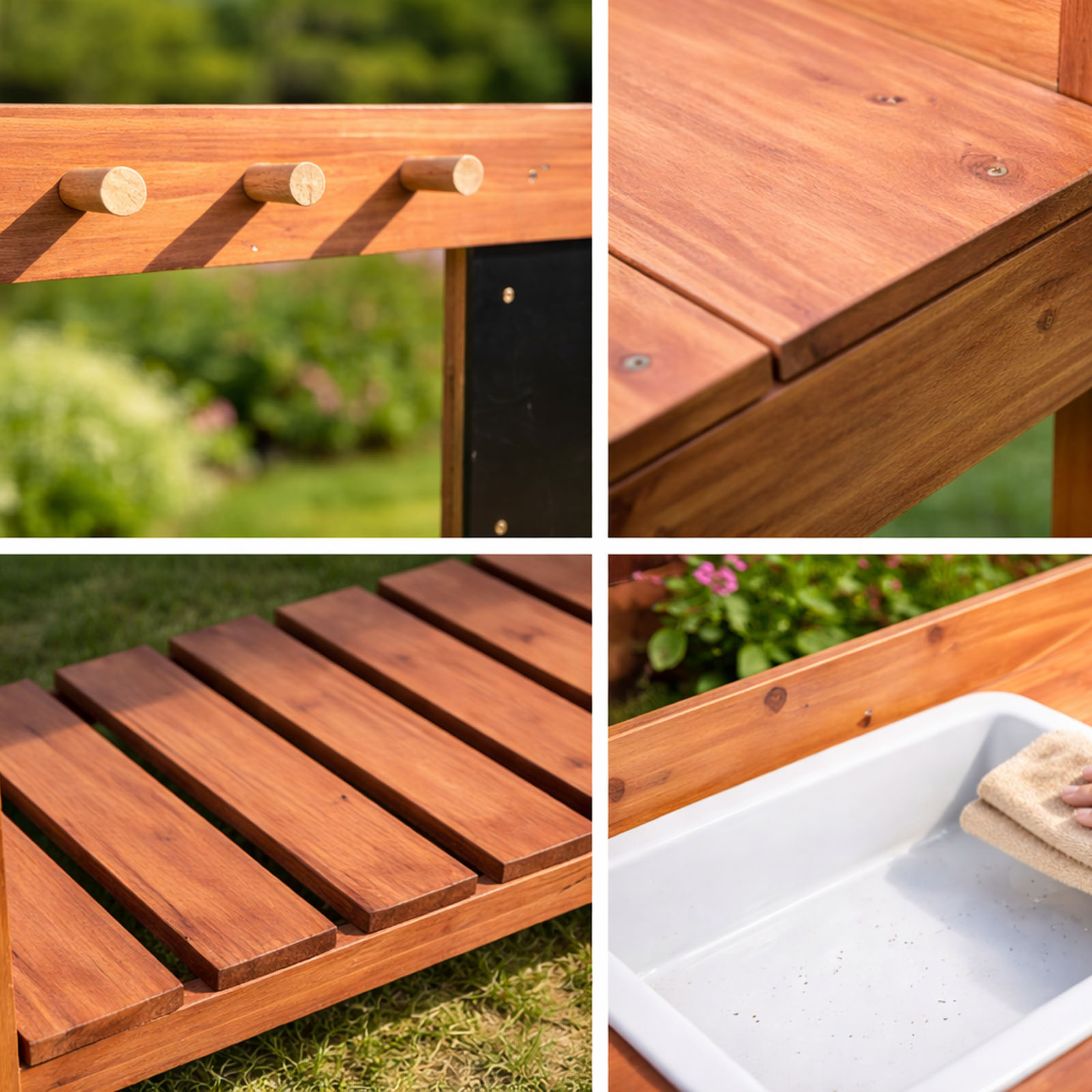 Mesas de Jardinería de Madera  - Gardening Tools Kids reseña y precio