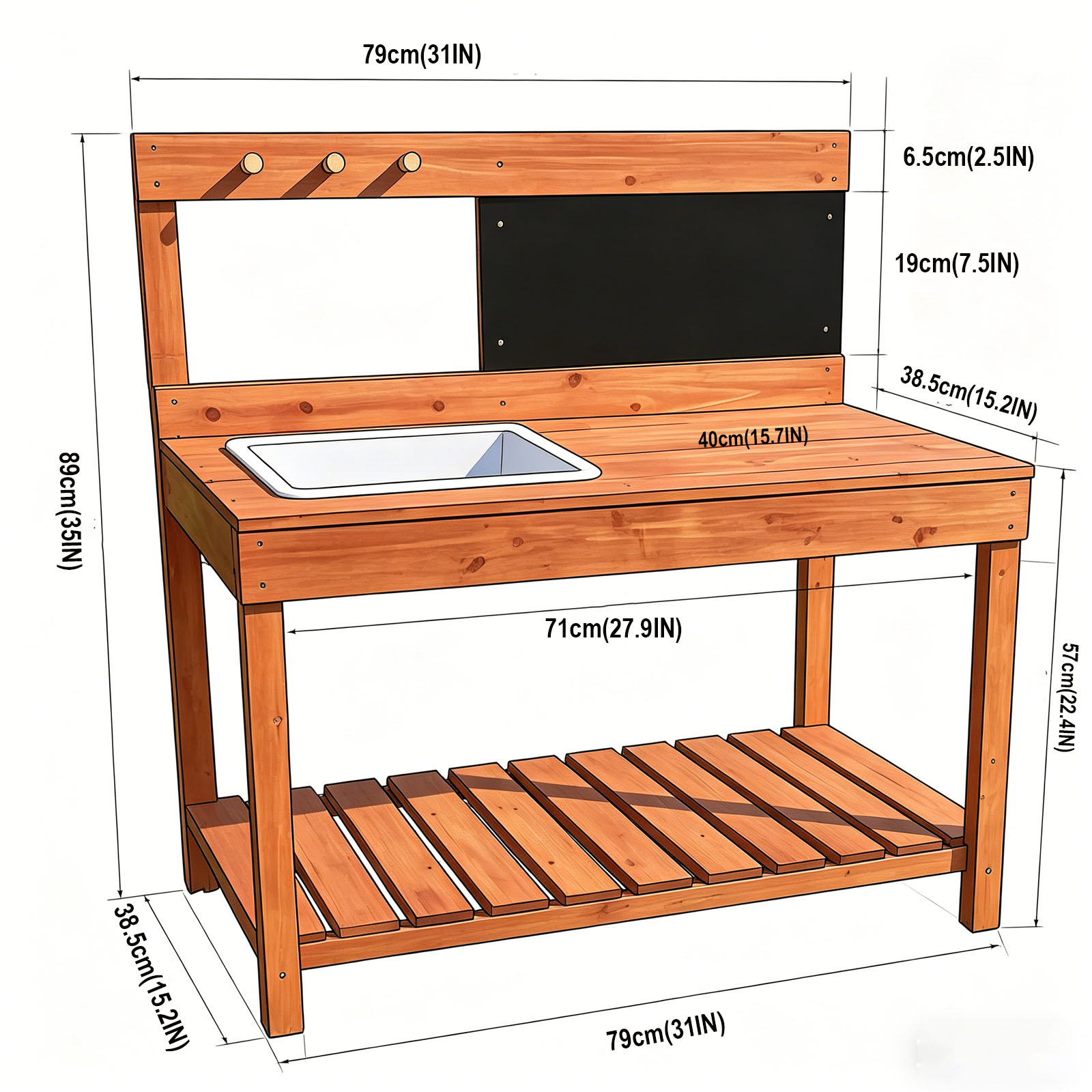 Mesas de Jardinería de Madera  - Gardening Tools Kids reseña y precio