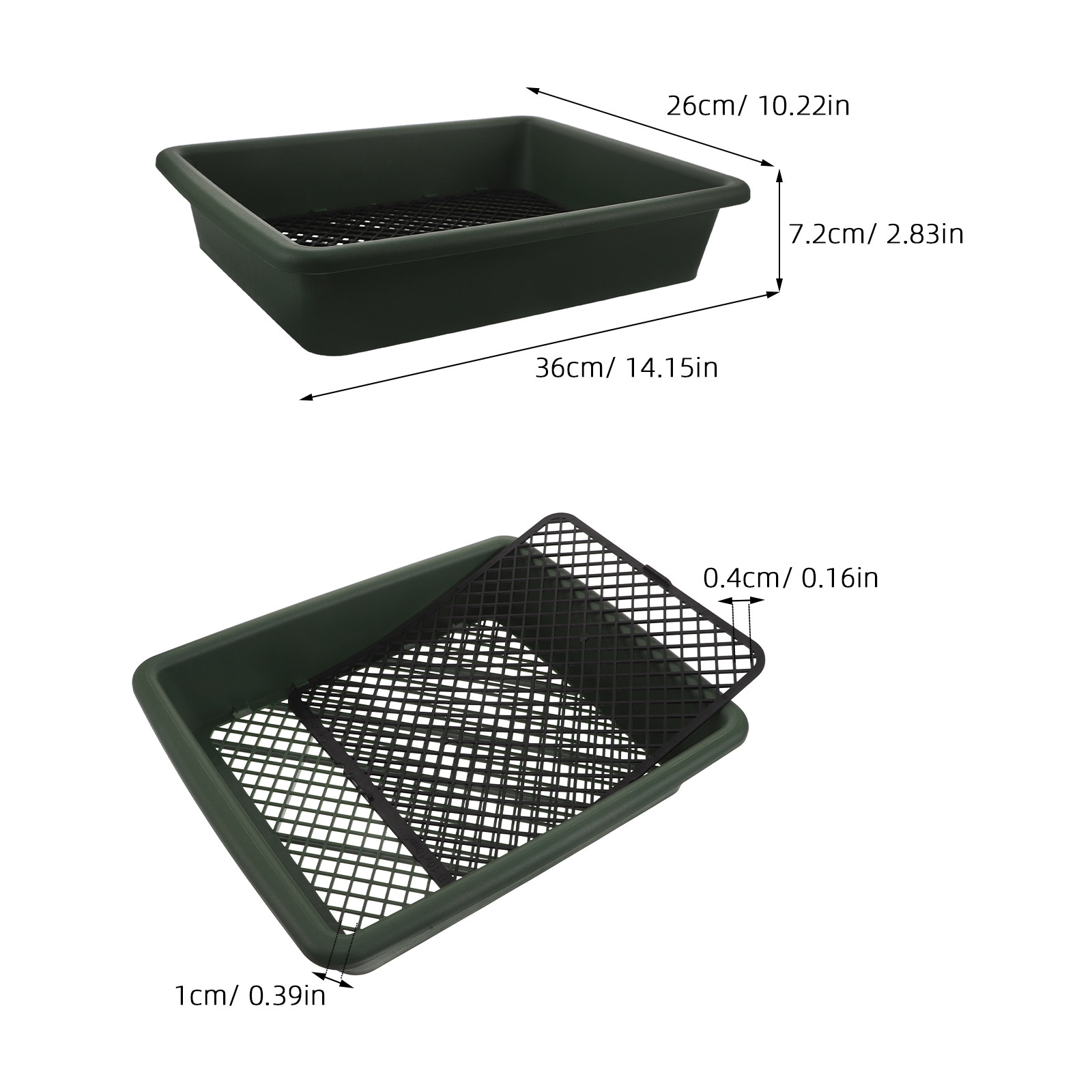 Criba de jardinería cuadrada a - Garden Sieve Soil reseña y precio