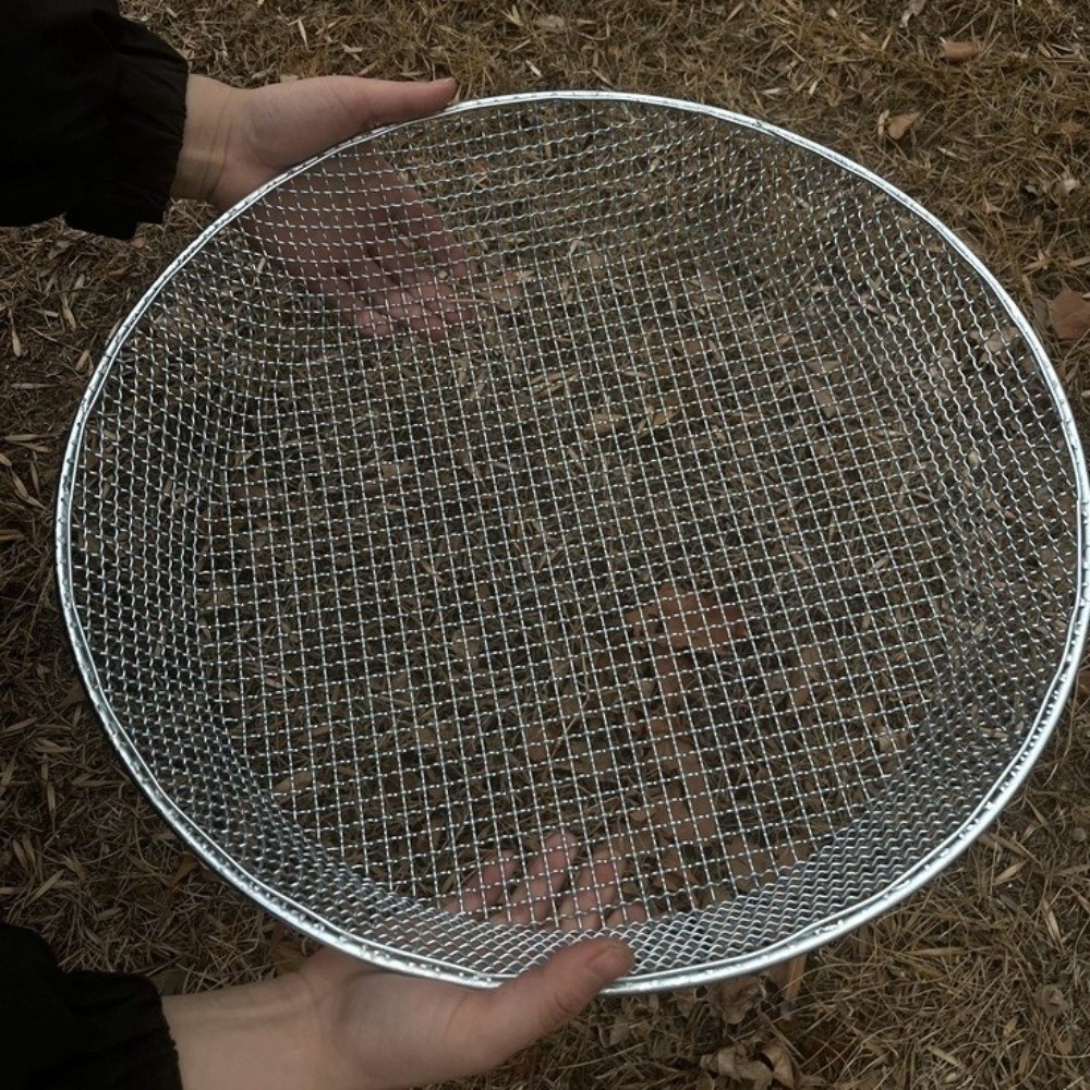 Cesta de malla para tamizar ti - Garden Sieve Soil reseña y precio