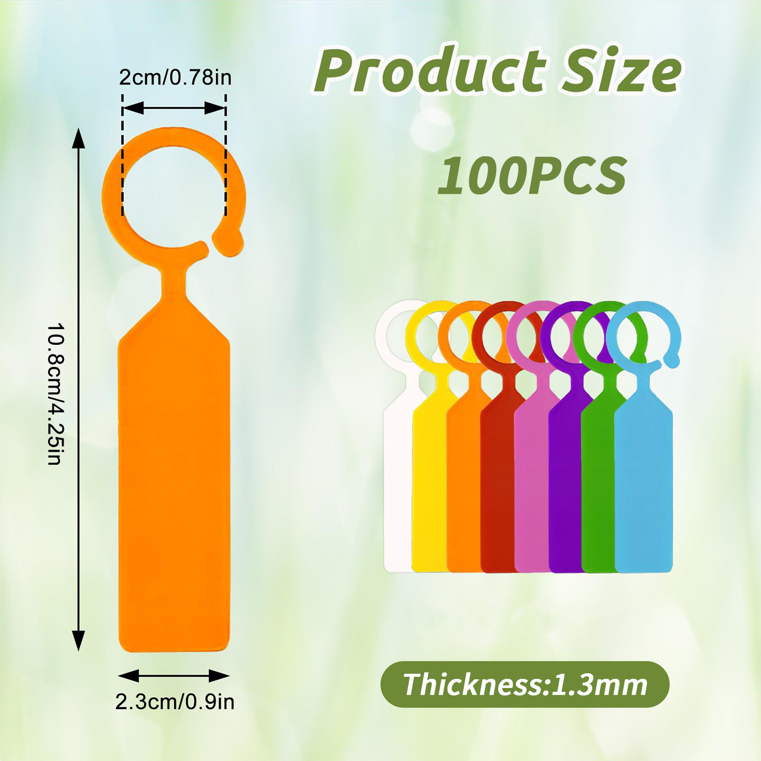 100 Etiquetas de Plástico para - Garden Label Marker reseña y precio