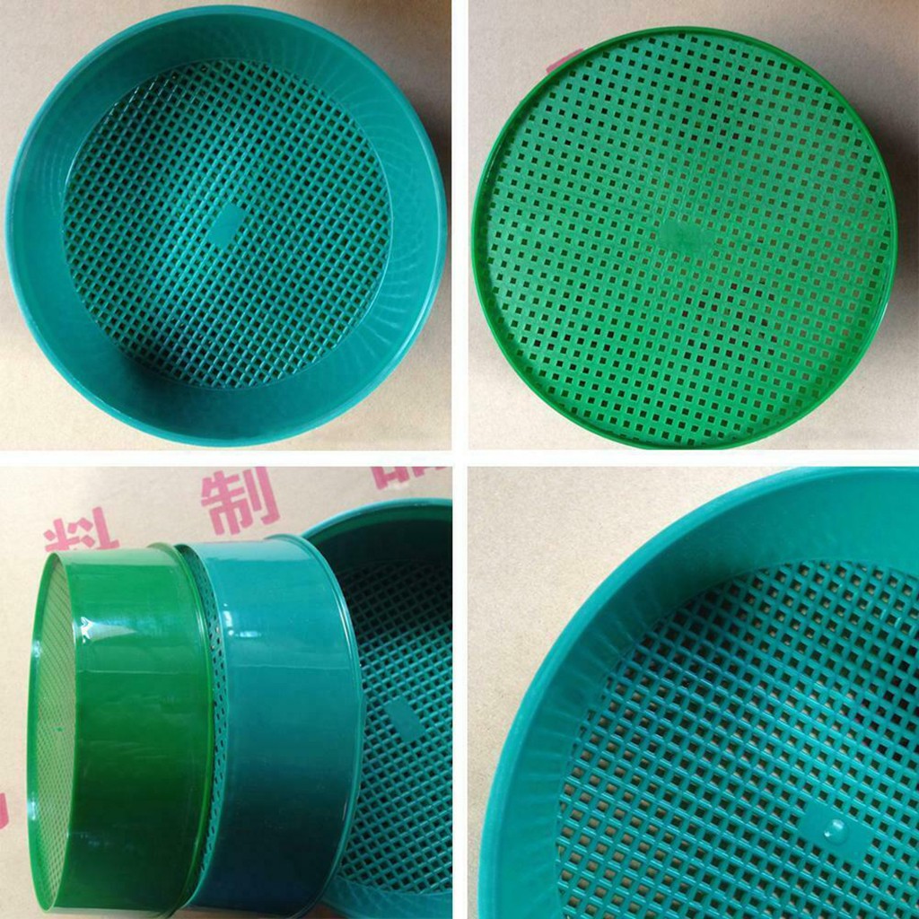 Tamiz de plástico para jardín, - Garden Sieve Soil reseña y precio