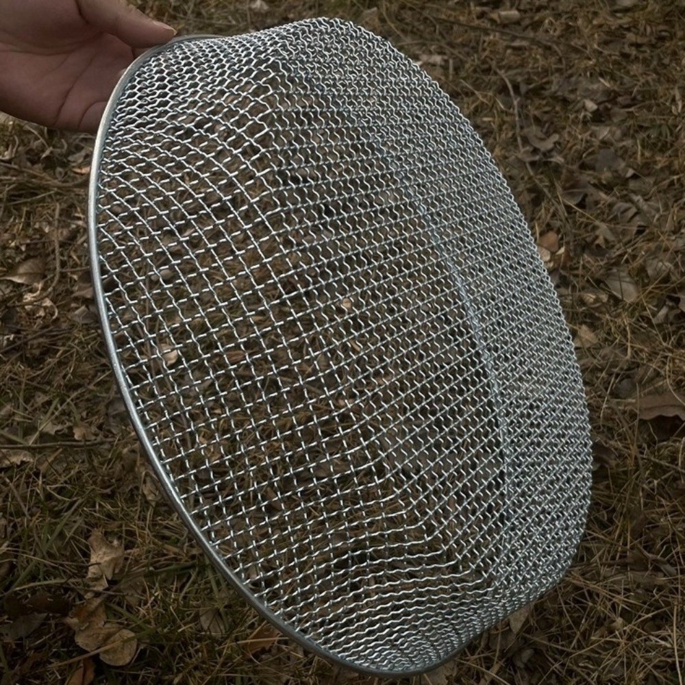 Cesta de malla para tamizar ti - Garden Sieve Soil reseña y precio