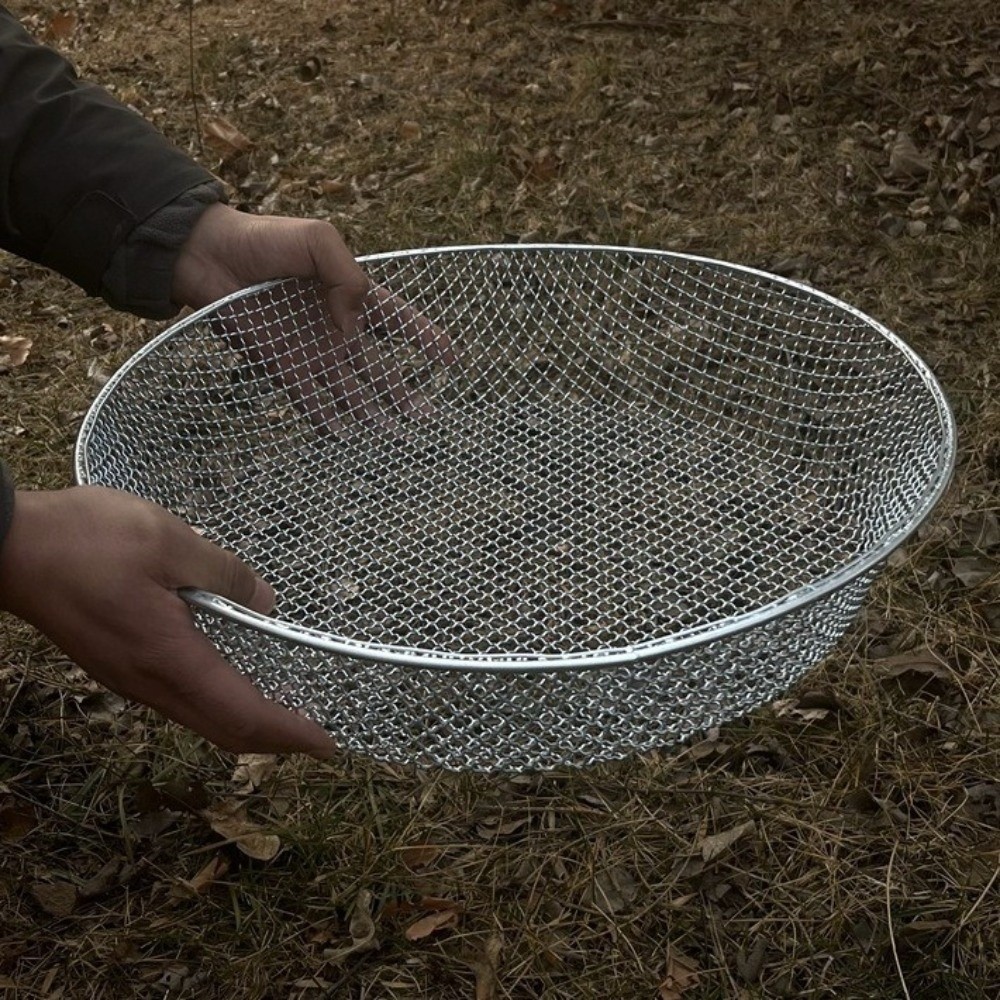 Cesta de malla para tamizar ti - Garden Sieve Soil reseña y precio