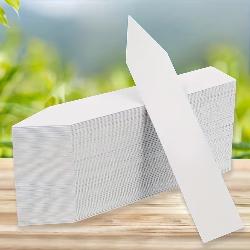 100 etiquetas blancas impermea - Garden Label Marker reseña y precio