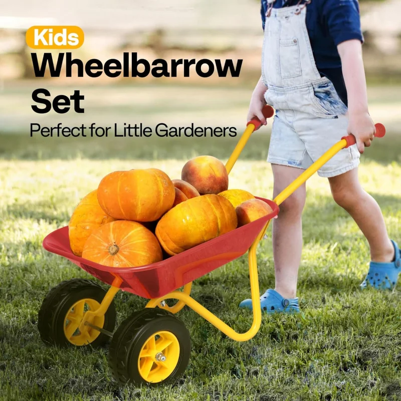 Carretilla para Niños, Carrito - Gardening Tools Kids reseña y precio