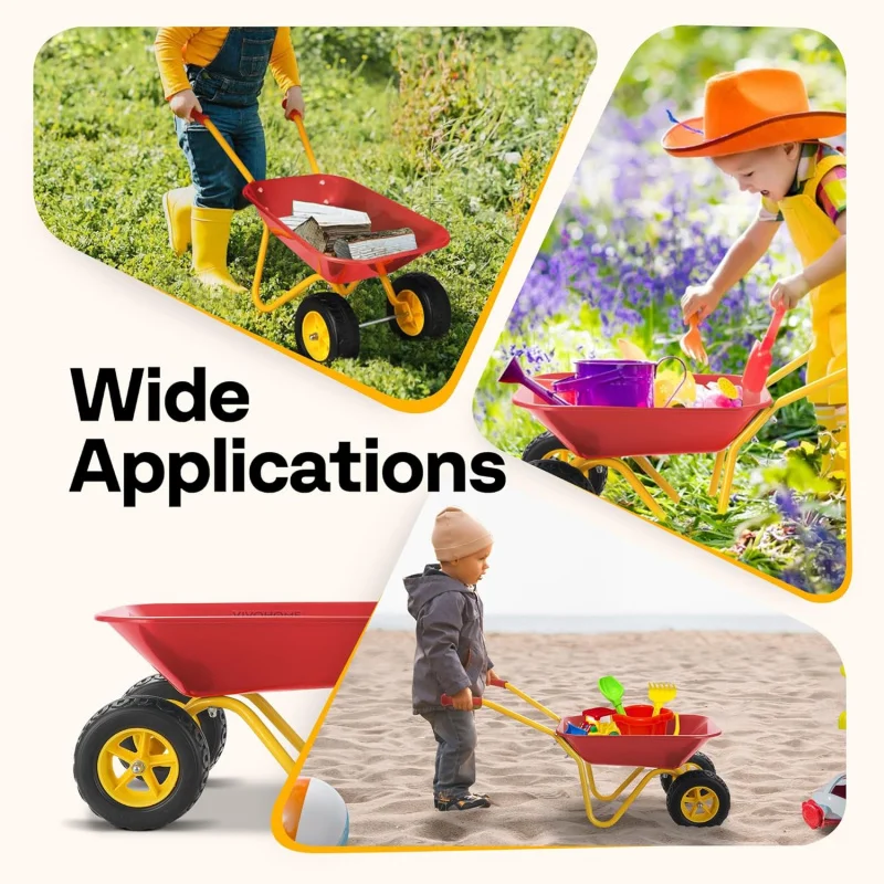 Carretilla para Niños, Carrito - Gardening Tools Kids reseña y precio