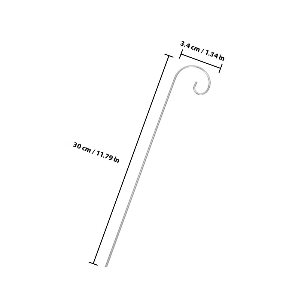 20 piezas de ganchos de pastor - Garden Label Marker reseña y precio