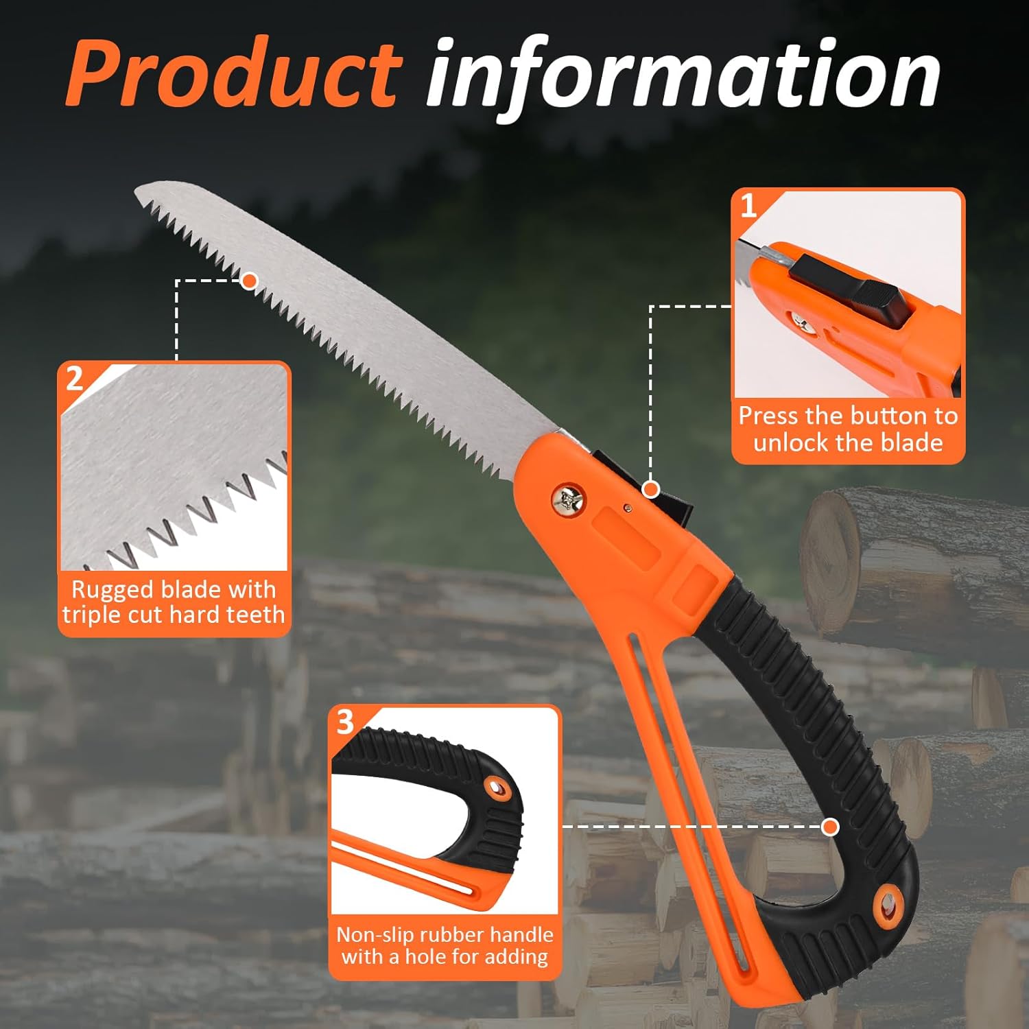 Sierra Plegable Portátil, Sier - Garden Hand Trowel reseña y precio