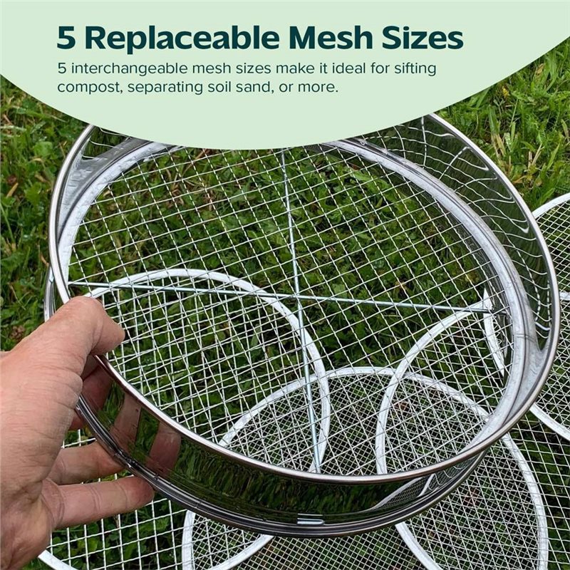 Cribador de jardín B23B de ace - Garden Sieve Soil reseña y precio